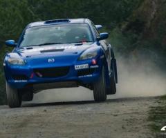 Mazda RX-8 gravel rally car